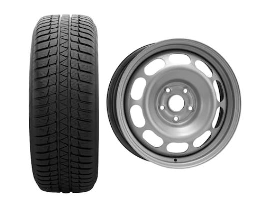 Roata completa Toyota RAV 4 (2013) janta otel ALCAR 9987 6.5x17 + anvelopa Iarna Sumitomo WT200 225/65R17 102H + Senzor presiune ALCAR Roti complete Toyota